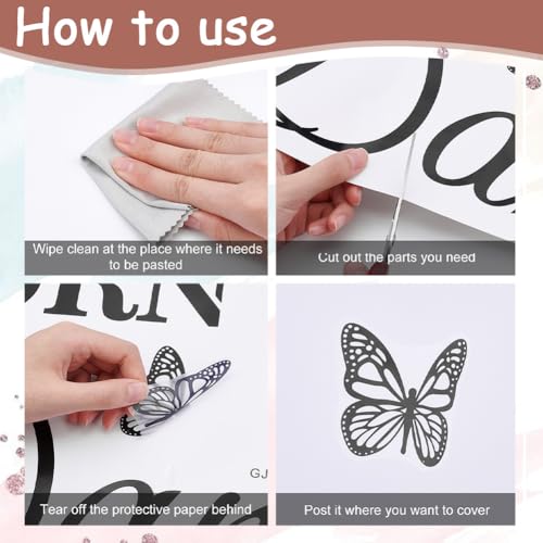 Autocollants muraux à clipser pour masquer les imperfections de vos murs