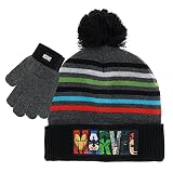 Marvel Avengers Kids Winter Hats and Snow Gloves Set for Boys and Toddlers with Cute Mittens and Sof