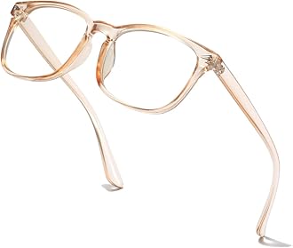 Unisex Stylish Square Non-Prescription Eyeglasses Clear Lens Glasses