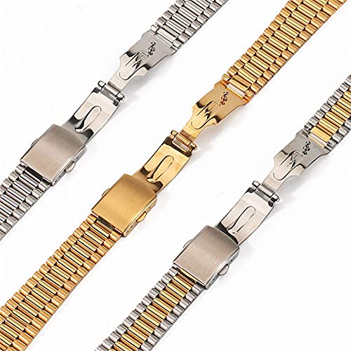 Sangle de montée de 18 mm en acier inoxydable avec boucle pliante solide