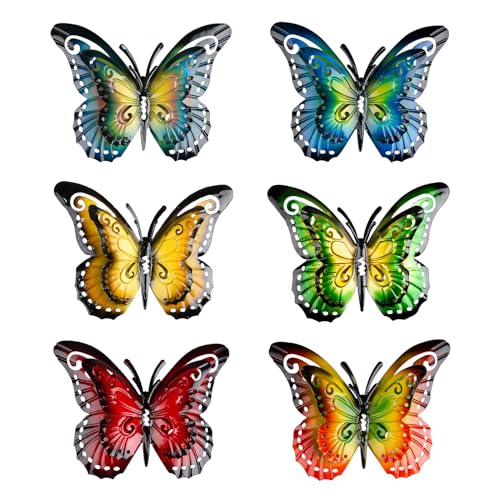 Metal-Butterfly-Wall-Decor-65-Outdoor-Fence-Wall-Art-Decor-Suitable-for-Garden-Patio-Balcony Metal Butterfly Wall Decor 65 Outdoor Fence Wall Art Decor Suitable for Garden Patio Balcony