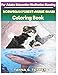 Produktbild NORWEGIAN FOREST+NURSE SHARK Coloring book for Adults Relaxation Meditation: Sketch coloring book Grayscale Pictures