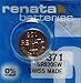 Produktbild Renata 371 SR920SW Knopfzelle / Uhrenbatterie Swiss, 1,55 V, 10 Stück