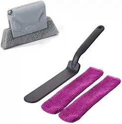 KIT Limpeza de Vãos Ákora Limpa Box + Limpador Janela Escova Limpeza Cantos (2)