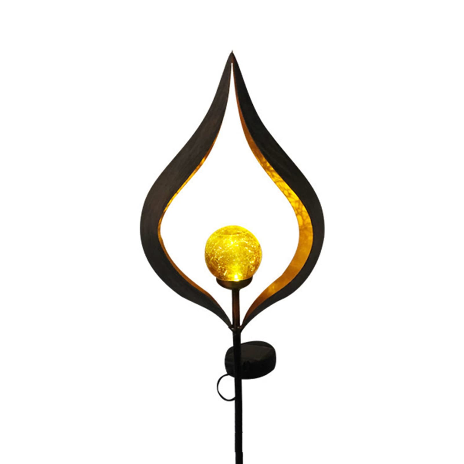 Flatware Torcia Solare da Giardino Lampada Solare a Fiamma con luci da Giardino Impermeabili IP65 Confezione da 2 luci solari per Uso Esterno