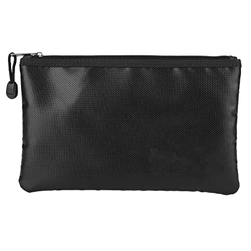 Bolsa Ignífuga Impermeable, Asixx, Bolsa de Documentos, Resistentes Al Fuego Y La Temperatura, Para Guardar Documentos Importantes, Pasaportes, Certificados, Etc(27 * 16CM)