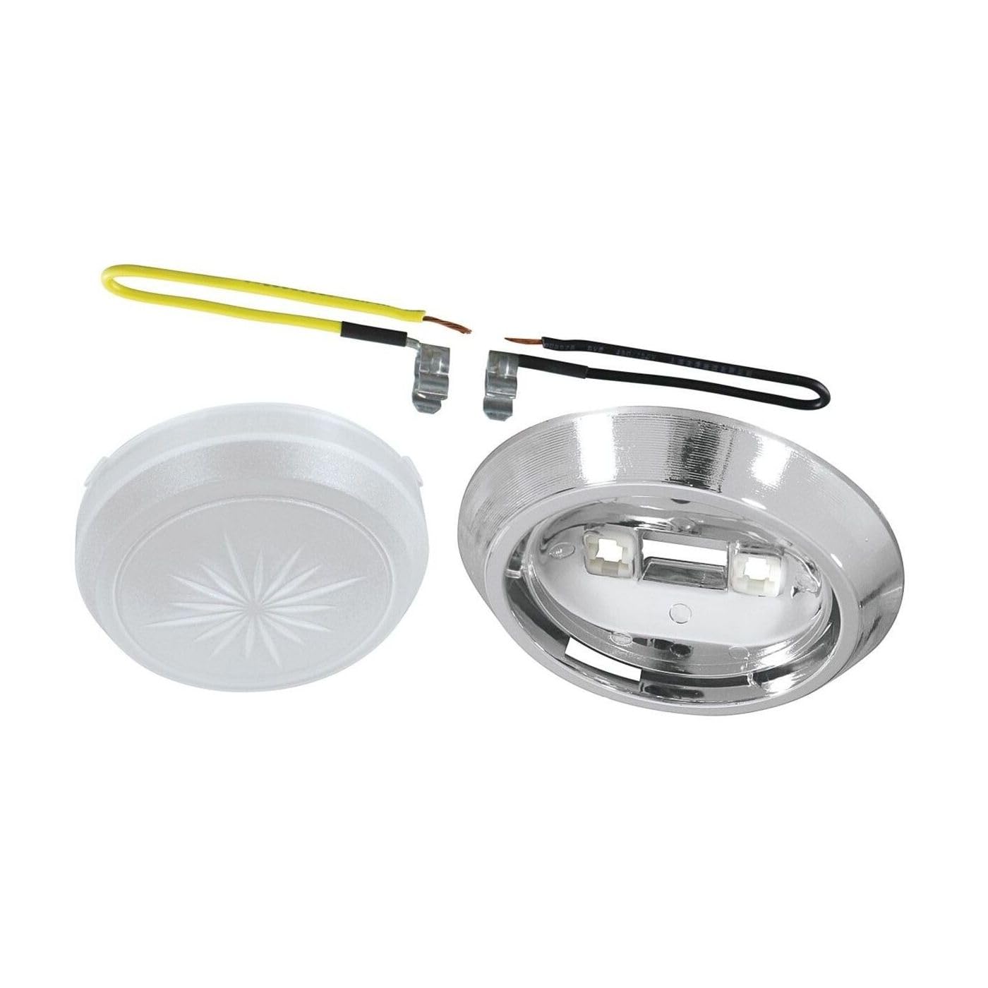 fastgallop Dome Light Kit for Buick for Regal 1978-1987,for Chevy for Monte Carlo 1971-1988,for Olds for Cutlass 1978-1981 1985-1988,for Pontiac for Grand Prix 1969-1987 Headliner DLK006-B