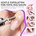 gelike ec Organic Nail Cuticle Remover for Salon: Vanilla 3 In 1 Natural Cuticle Softener Exfoliator Moisturizer for Professional Manicure