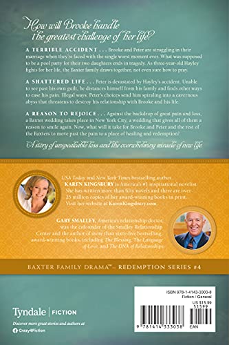 Rejoice: The Baxter Family, Redemption Series (Book 4) Clean, Contemporary Christian Fiction