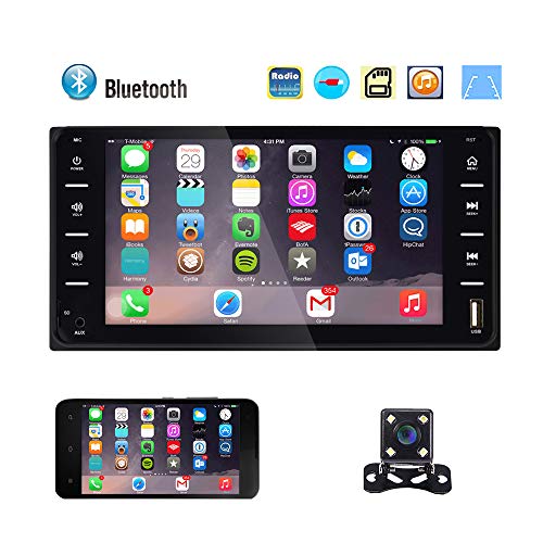 Double Din Car Stereo Radio 7 Inch Touch Screen Bluetooth FM Radio Receiver