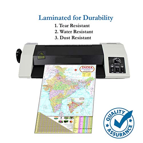 Image of India Political Map : Hindi