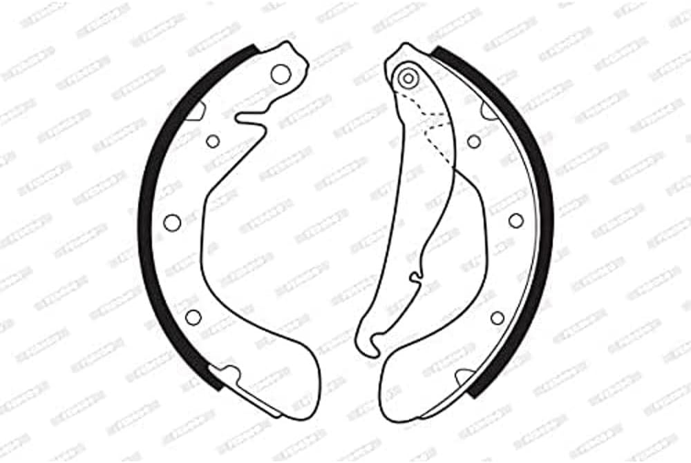 FERODO Set of 4 OE Quality Brake Shoes FSB335