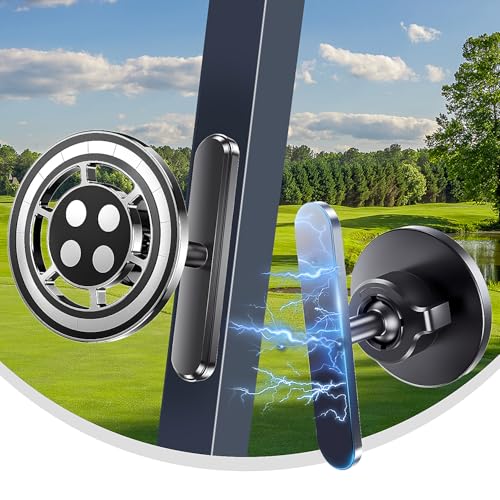 A2C Alloy Magnetic Golf Cart Phone Holder
