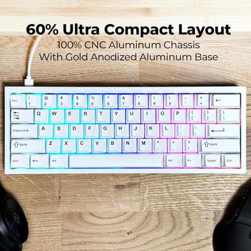 Teclado Gamer CK60 Conectividad USB-C RGB 60% miniatura 2