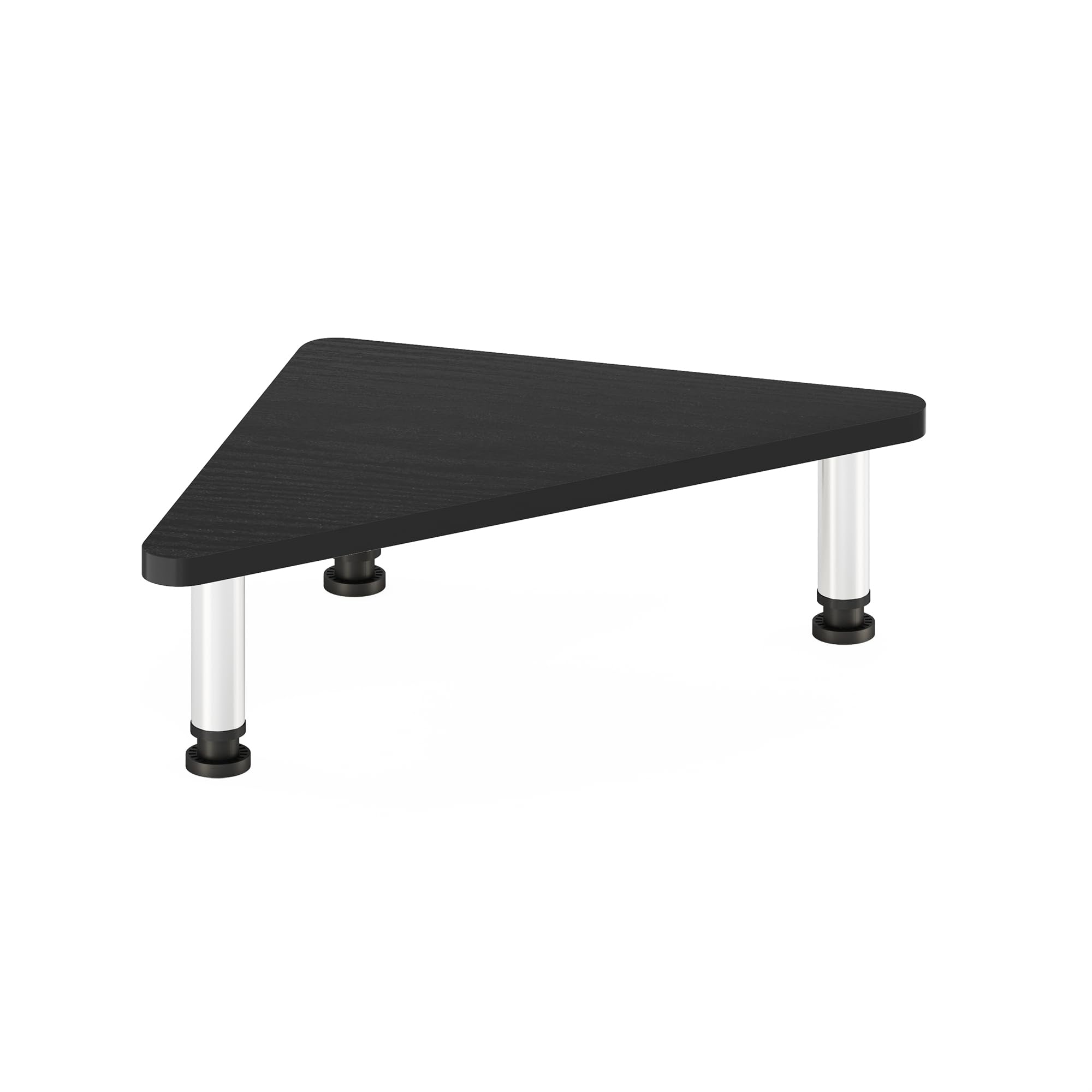 Furinno Turn-n-Tube Eckmonitor Riser Ständer, Americano, Edelstahlrohre, 49.8 (Breite) x 11.7 (Höhe) x 26.9 (Tiefe) cm