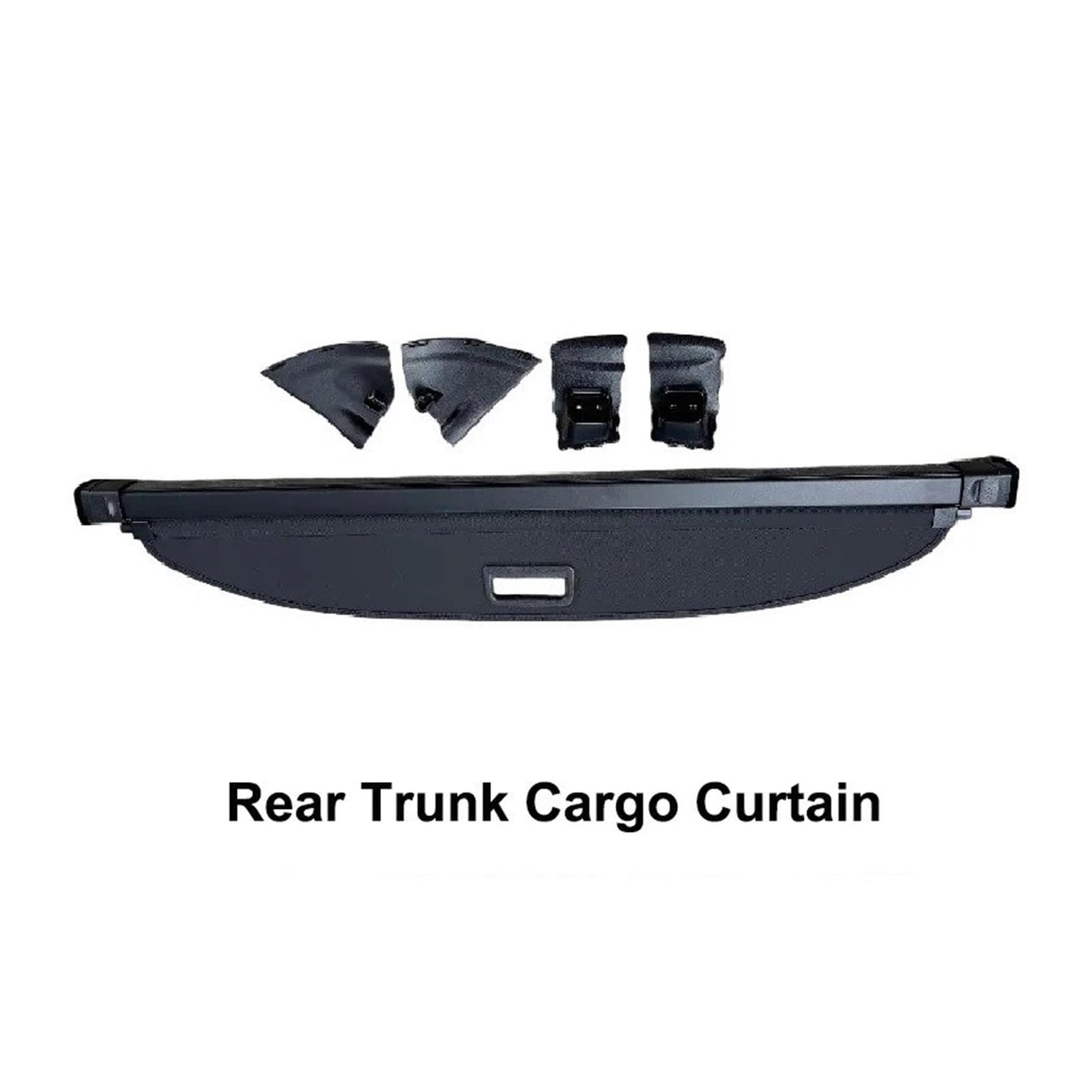 Tesla Model Y Juniper 2025 Kofferraumabdeckung Rollo Einziehbare Trennwand Cargo Cover