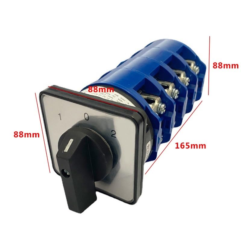 LW26-160/4 Multi Posizioni 4 Sezione Universale Trasferimento Cam Interruttore di Cambiamento Quattro Fili Dual Power Switching Motor Reverse 160A (01)