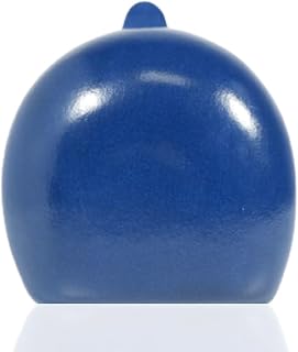 [東京下町工房] 小銭入れ メンズ コインケース 馬蹄型 本革 イタリアンレザー ギフトボックス付 (navy) | 牛革 美しい光沢 手のひらサイズ コンパクト ミニ財布 ギフト 誕生日 父の日 母の日 敬老の日 クリスマス プレゼント