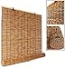 Produktbild RENQIAN Bambus Vorhang-Holz Rollläden Outdoor Picknick Party Dekoration Bambus Rollo-Natural Fenster Rollo Für Terrassen Terrassen-150 X 175 cm (59,1 In X 68,9 In)