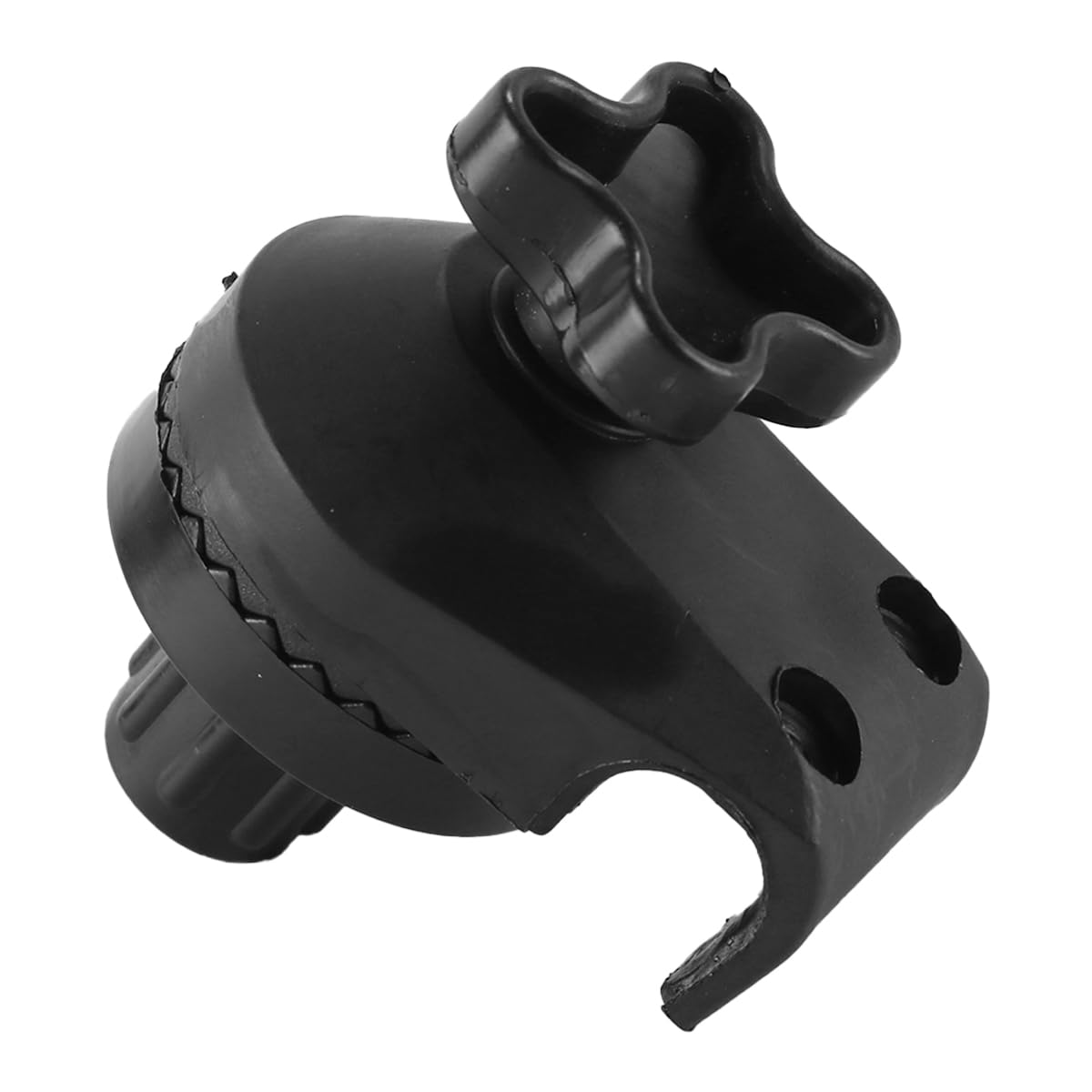 Alnicov Set di 2 Accessori per Altalena, raccordi in plastica, staffe di Fissaggio per tettoia da Giardino e Struttura Altalena, Nero
