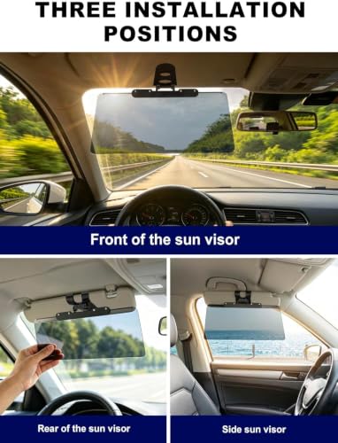 Rallonge visière de Voiture pour Dacia Duster 3 Trajet Sans Reflet - 6