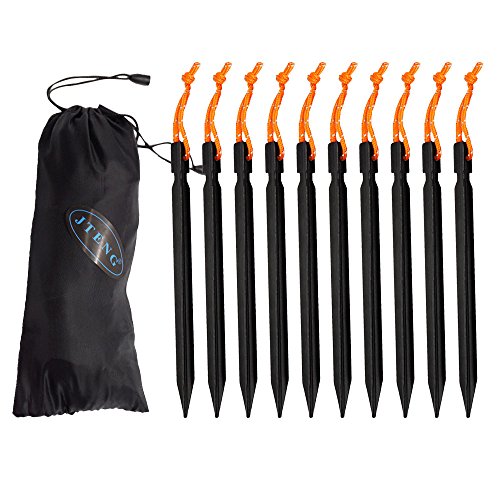 JTENG Picchetti per Tenda in Alluminio, 10 PCS, 18...