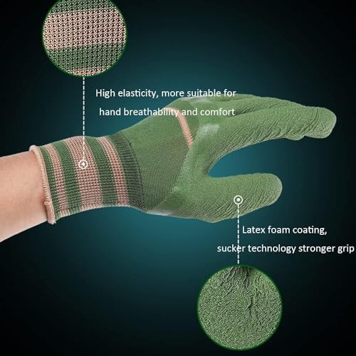 Garden Art Multipurpose Gloves GAMG | Cut-Resistant, Rubber Coated,Comfortable For Wood Working, Construction Work, Electric Welding and Other Activites (Multipurpose) 3
