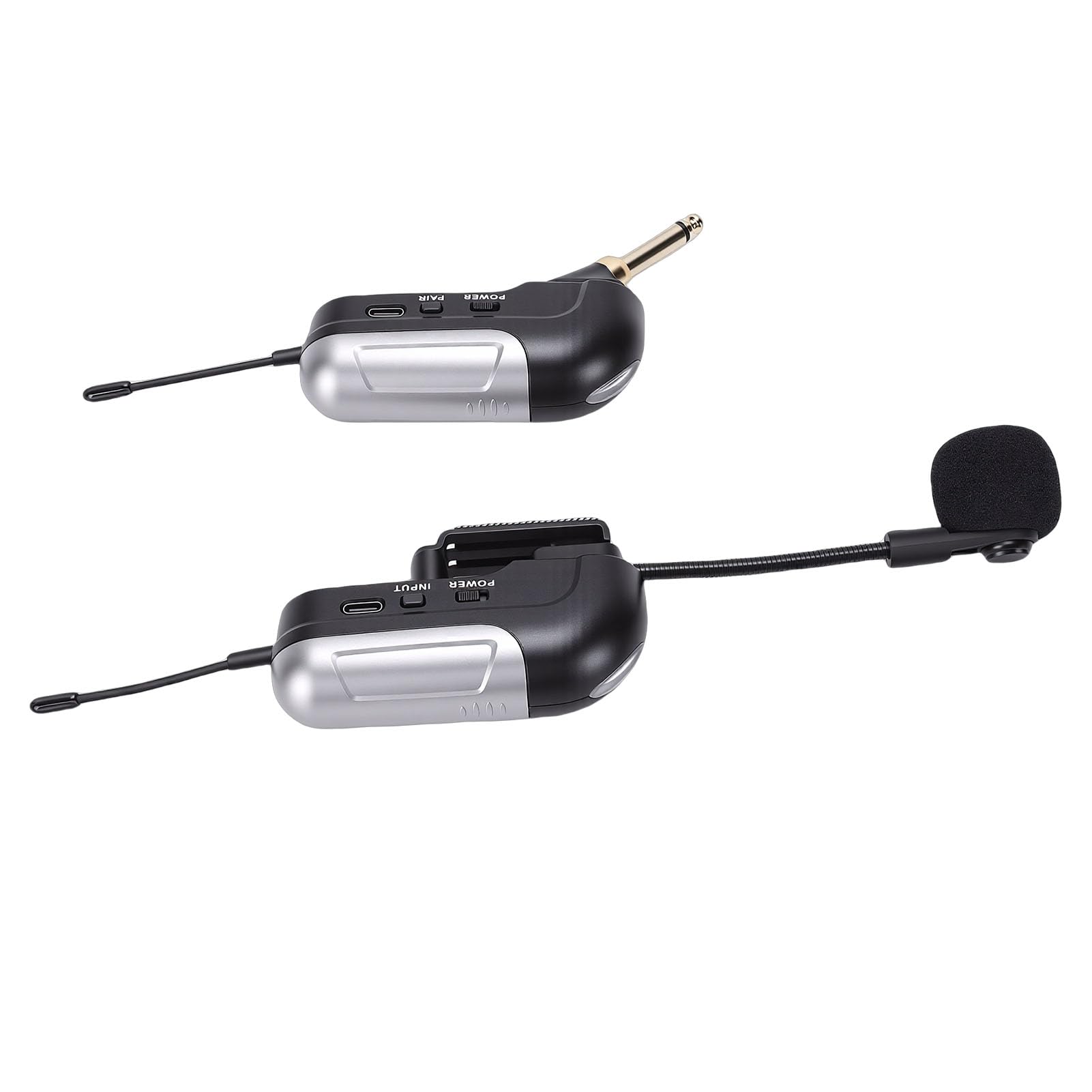 Microfono per Fisarmonica Wireless Acquisizione del Suono Accurata Batteria da 6 Ore a Lungo Raggio per Spettacoli di Gruppi Musicali Dal