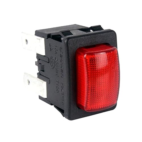 Miniatura 7 de Rocker Switch 2pcs Red 4 Pins Rocker Switch PS21-16 Electrical Touch Switch 250V 15A On Off Push Button with Light 21 * 15 * 31mm