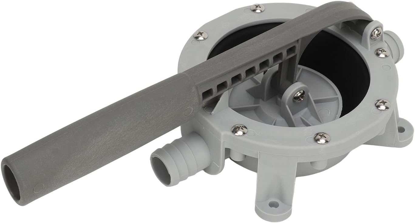 Manual Diaphragm Bilge Pump, 2725 LPH Sewage Transfer Pump SelfPriming