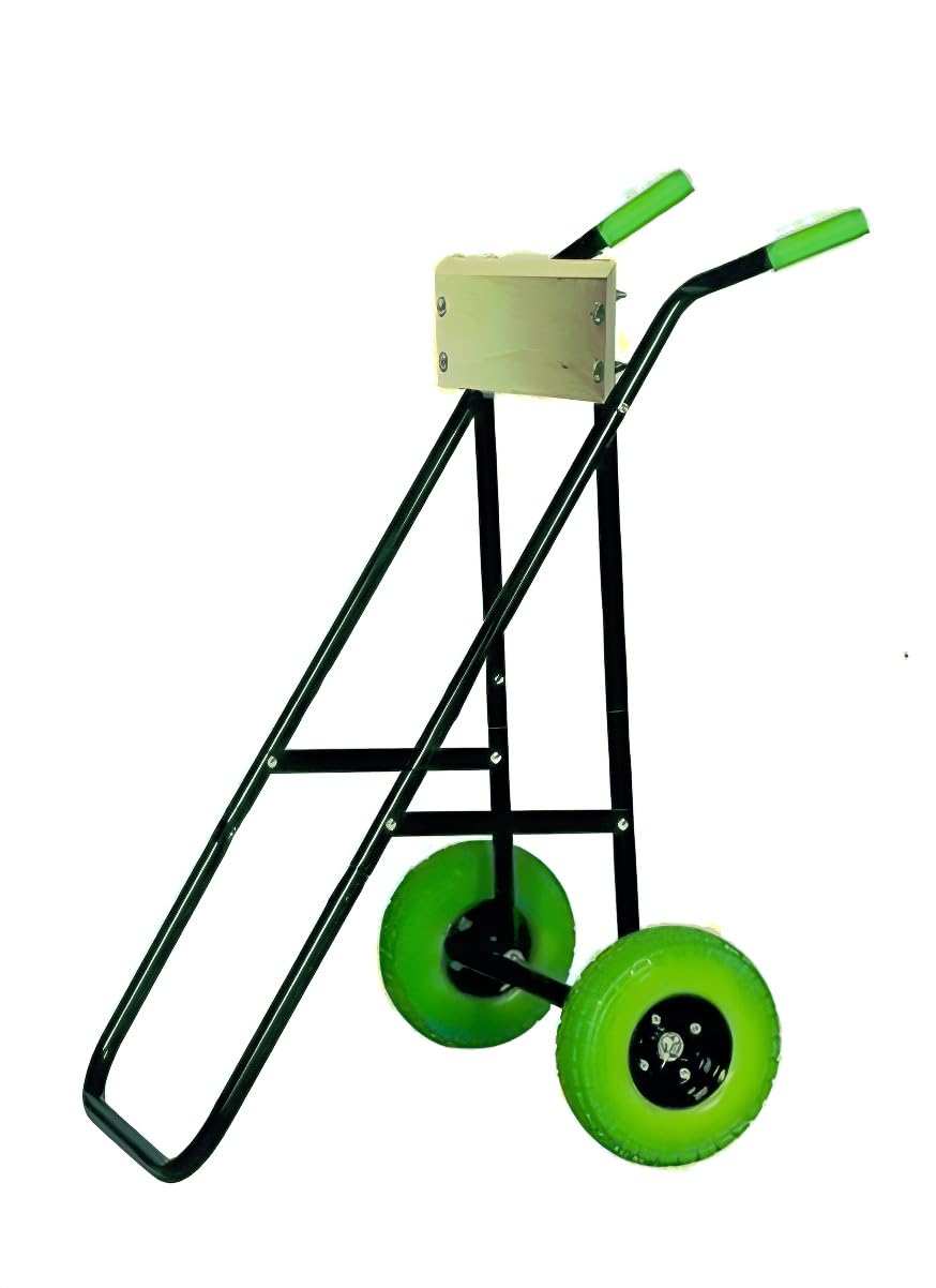 Außenborder-Transportwagen bis 40 kg Klappbar mit PU-Pannenschutzrädern Motorwagen Bootsmotor