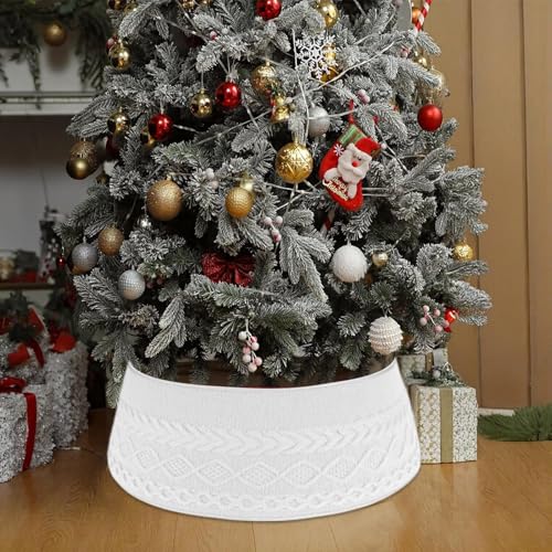 Housse de base pour sapin de Noël pour cacher les pieds de sapins laids - 3
