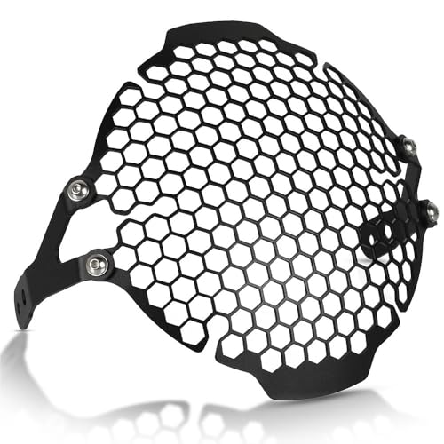 Grille Phare Moto pour Scrambler 400 800 Cache Protection Calandre