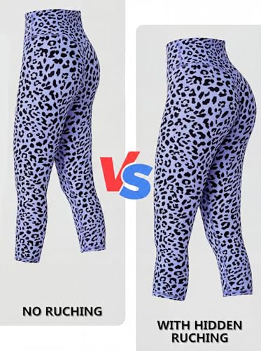 Image of Sunzel Sunzfly Invisible Butt Scrunch Workout Leggings for Women, Butt Lifting High Waisted Gym Yoga Pants with Tummy Control