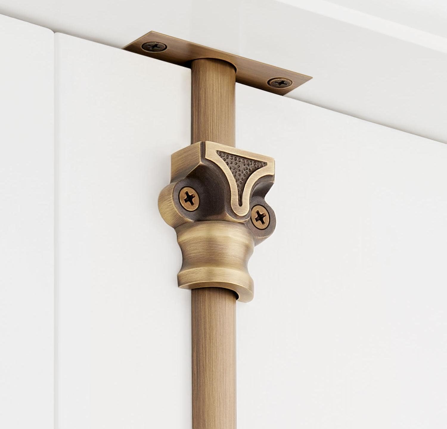 Signature Hardware 955210-1.5 Corabel 24 Inch Tall Cabinet Cremone Security Bolt - Polished Brass