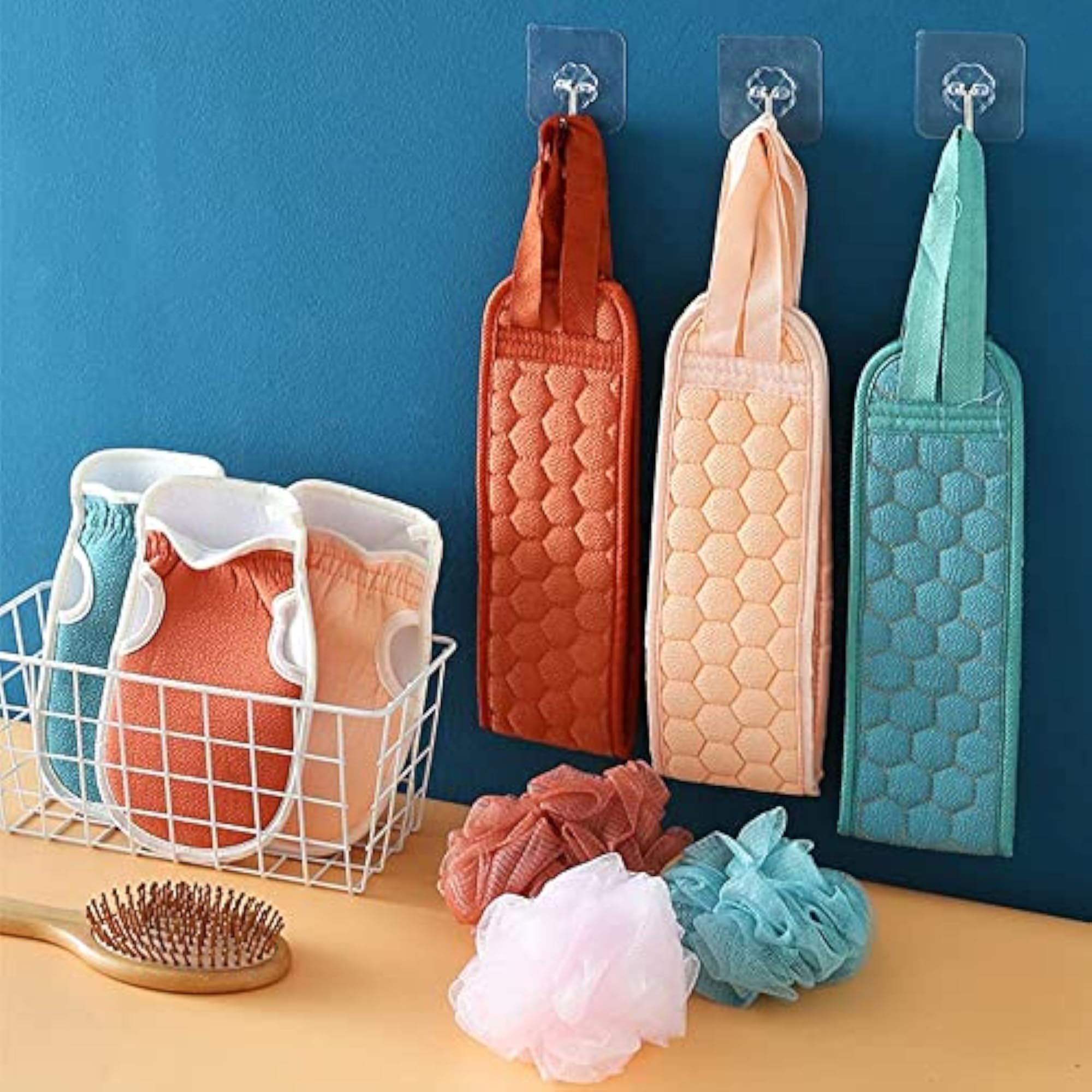 Exfoliating Back Scrubber for Shower and Bath