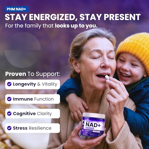 PURE HEALTH MAX PHM NAD Resveratrol Supplement - 10,000mg Extra Strength | NAD+ Liposomal Supplements for Men and Women | NMN & NMNH Alternative | 90 Capsules, 1.5 Months Supply — view 5