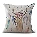 Gshy Dream Wapiti Poszewka na poduszkę na sofę Pokrowiec na poduszkę Samochodową Dom Łóżko Decor 45 x 45 cm