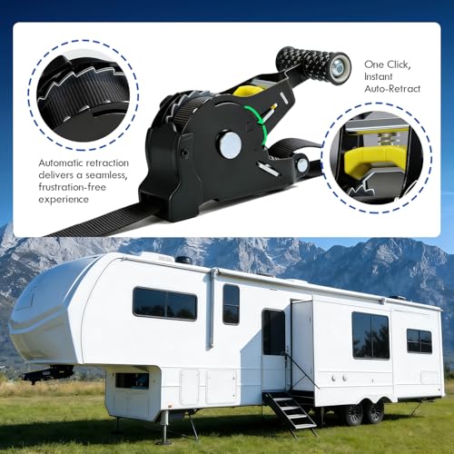 Heavy-Duty RV I-Beam Stabilizer with Ratchet Tension by Vornalex - Used condition - Image 4