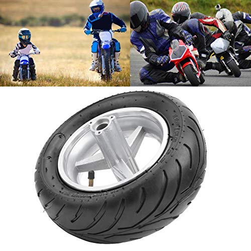 10 Zoll Pocket Bike Reifen Rad Reifen Felgen Zubehör Passend für Pocket Bike (Hinterrad)