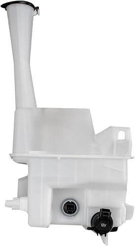 Vista 872 de TRQ Depósito de limpiaparabrisas compatible con Chevrolet Cruze 2016-2019 con luces antiniebla GM1288252 84036025 23365281PFM