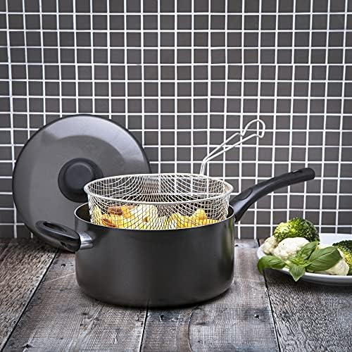 Bronze Collection FS080 Chip Pan, 22 cm, Multicolour