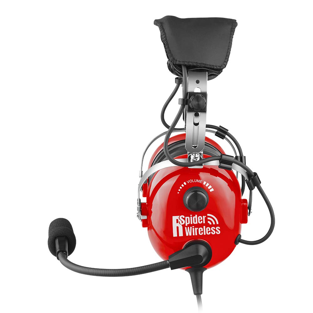 PNR Aviation Headset for Pilots with Boom Mic and Case - Dettaglio