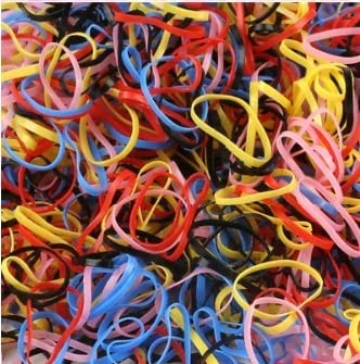 Qualité- (Pack of 150) Multicolor Disco Hair Tie Elastic Disco Hair Band Multi Colorful Women and Girls Ponytail Holder (B09PDQ1PVV) Amazon Price History, Amazon Price Tracker