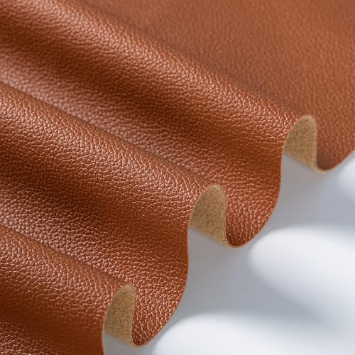 Marine Vinyl Fabric, Upholstery Faux Leather Fabric by The Yard,