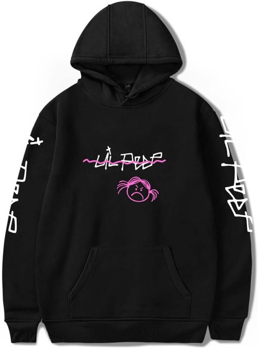 SIMYJOY Unisex Hip Pop Weep Hoodie Cool Hip Pop Pullover Street Fashion Sweatshirt for Men Women Teen