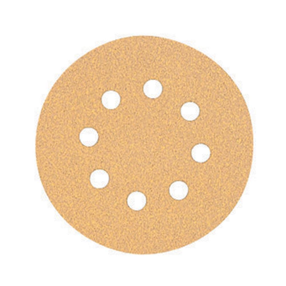 *5IN 220 GRIT 8 HOLE DISC