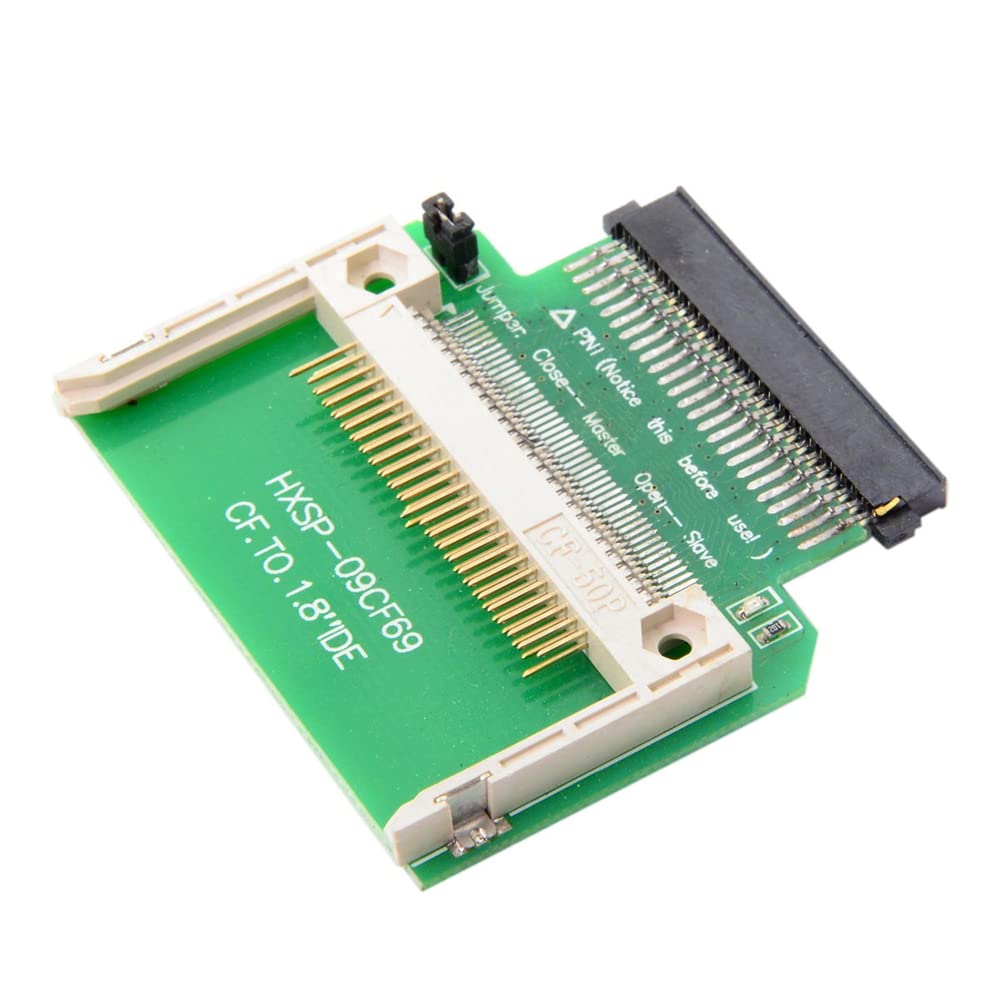 CF Compact Flash Memory Card to 50pin 1.8 Inch IDE Hard Drive SSD Converter Adapter