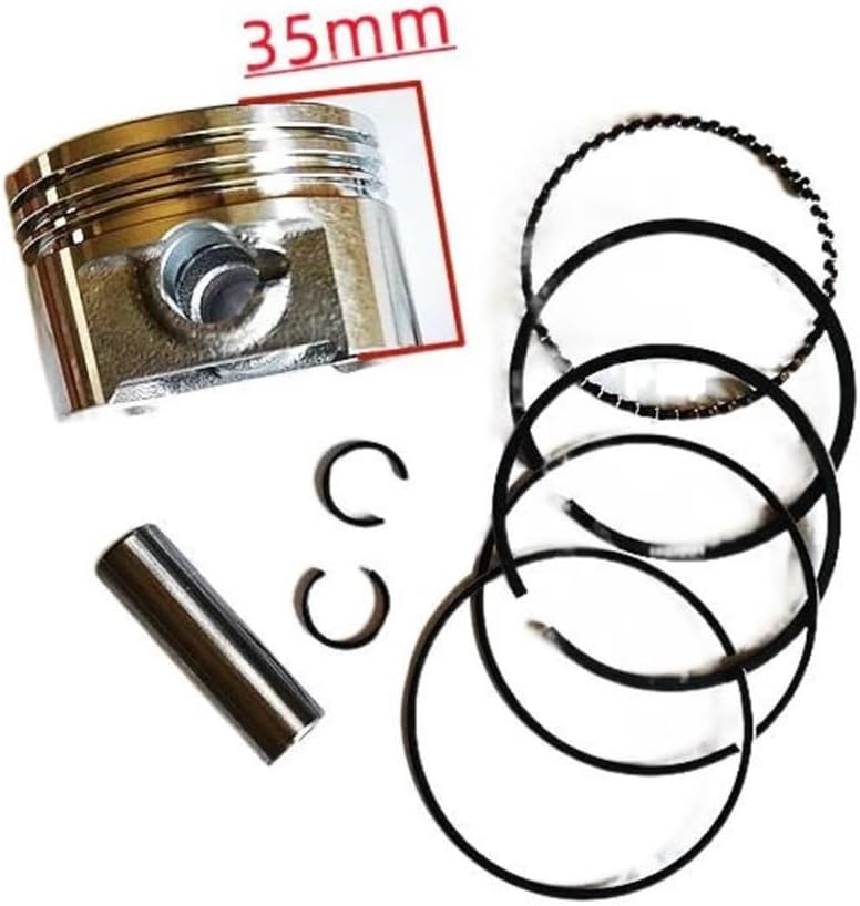 58mm Piston Ring Pin Clip Assembly Kit Fit For S R EX13 EX13D 4.5HP 4 Stroke Engine Motor