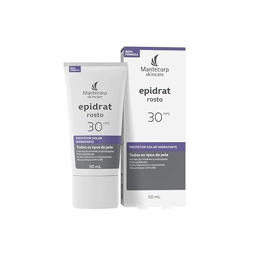 Hidratante Epidrat Rosto FPS30 50ml Mantecorp Skincare